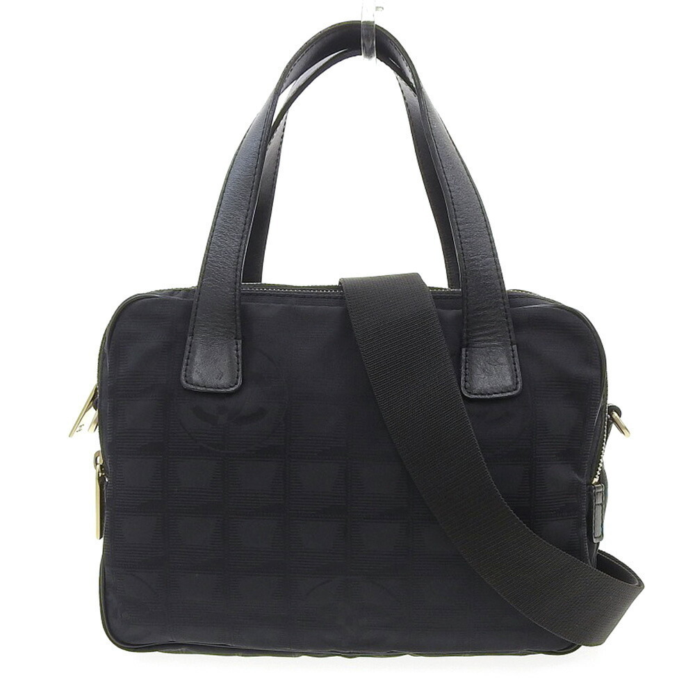 Chanel Bag Nylon x Leather Black with